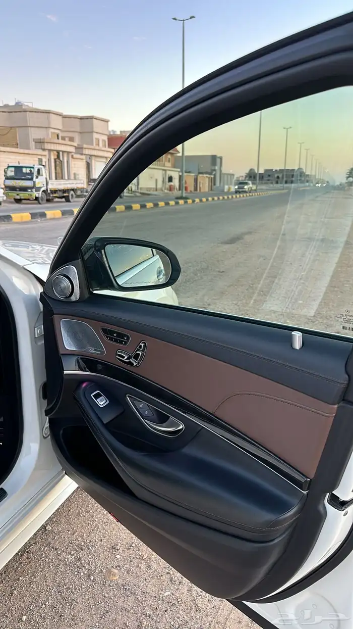 مرسيدس يخت s500 - 2014 ابيض بدي وكاله 35