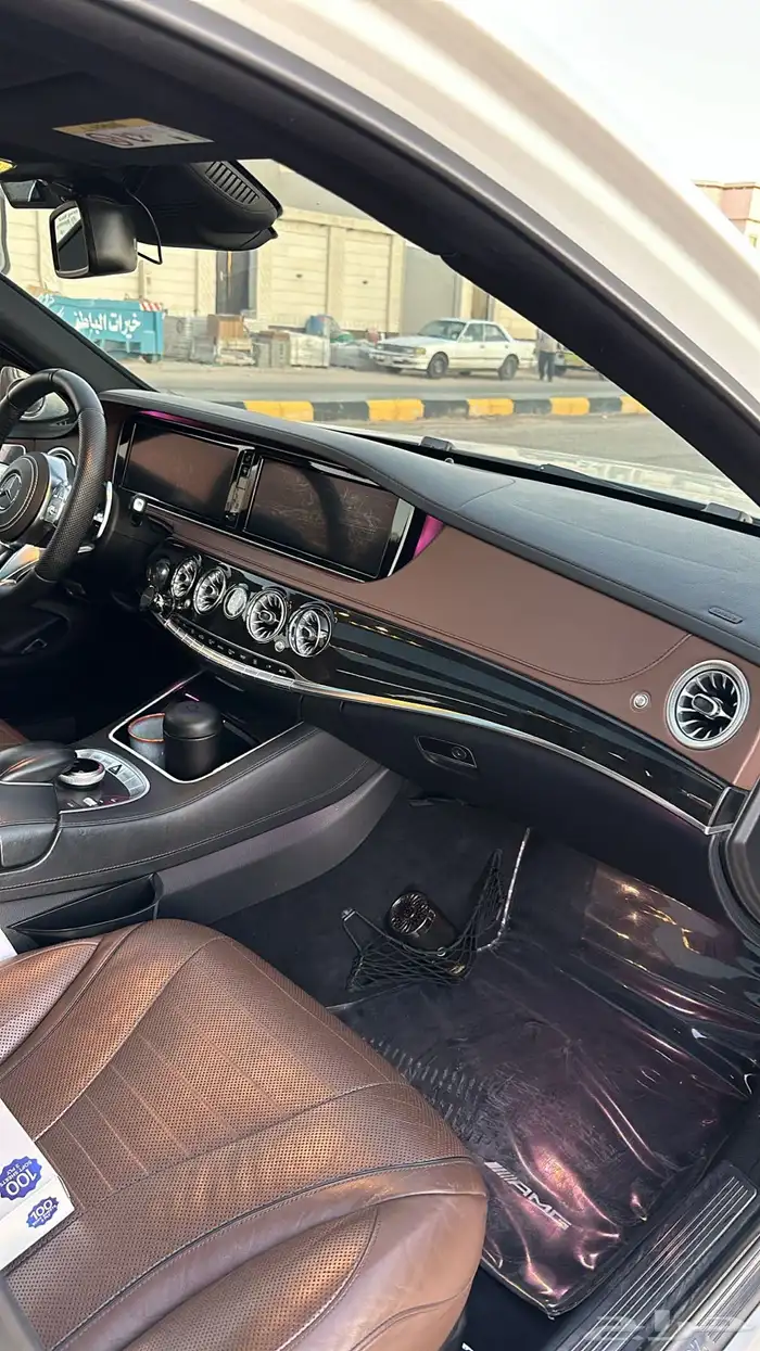مرسيدس يخت s500 - 2014 ابيض بدي وكاله 26