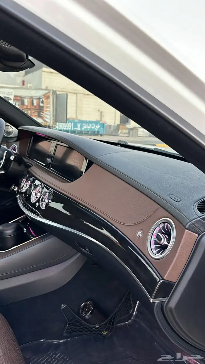 مرسيدس يخت s500 - 2014 ابيض بدي وكاله 27
