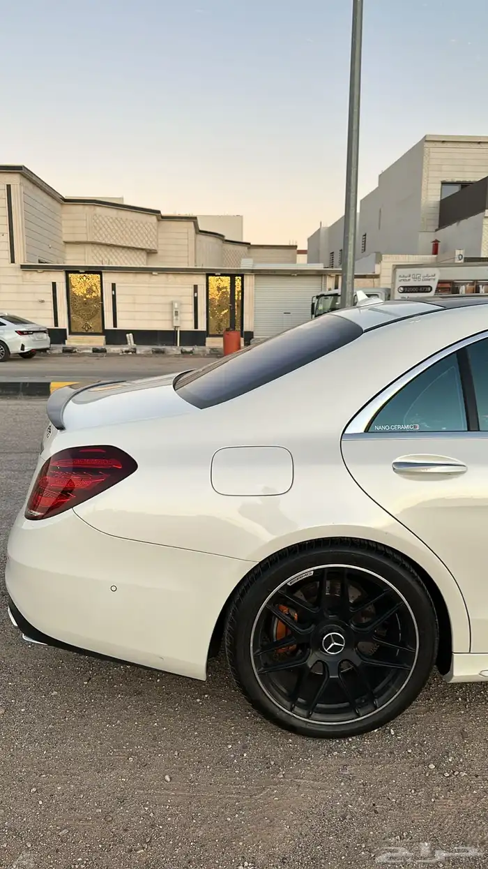 مرسيدس يخت s500 - 2014 ابيض بدي وكاله 25