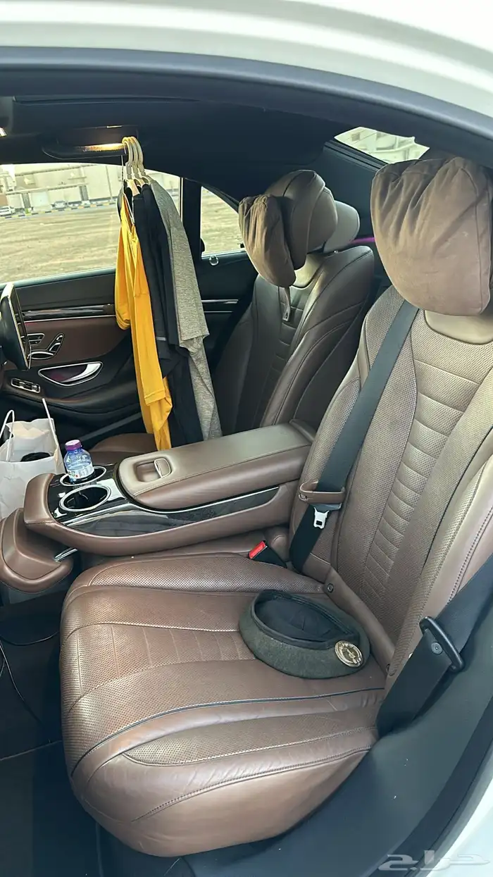 مرسيدس يخت s500 - 2014 ابيض بدي وكاله 32
