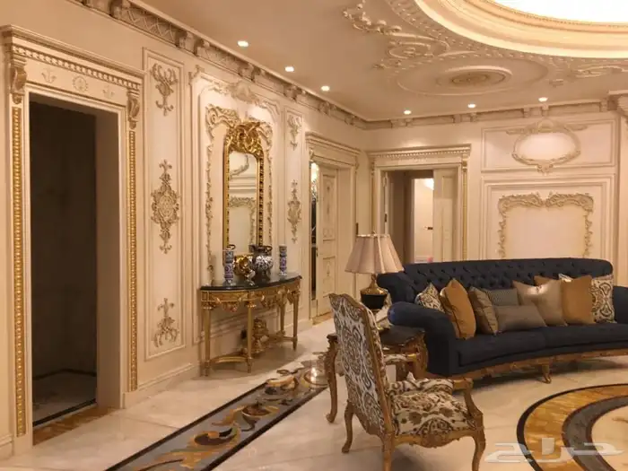 قصر فخم وفاره جدا  للبيع بحي المرجان على شارعين مساحة 2250 م 3