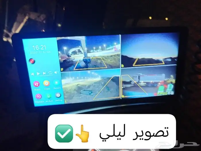 كميرات معدات ثقيلة - تريلات شاحنات تبوك نيوم 1