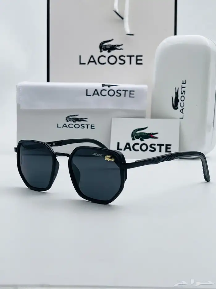 نظارات شمسية لاكوست مع الملحقات 10