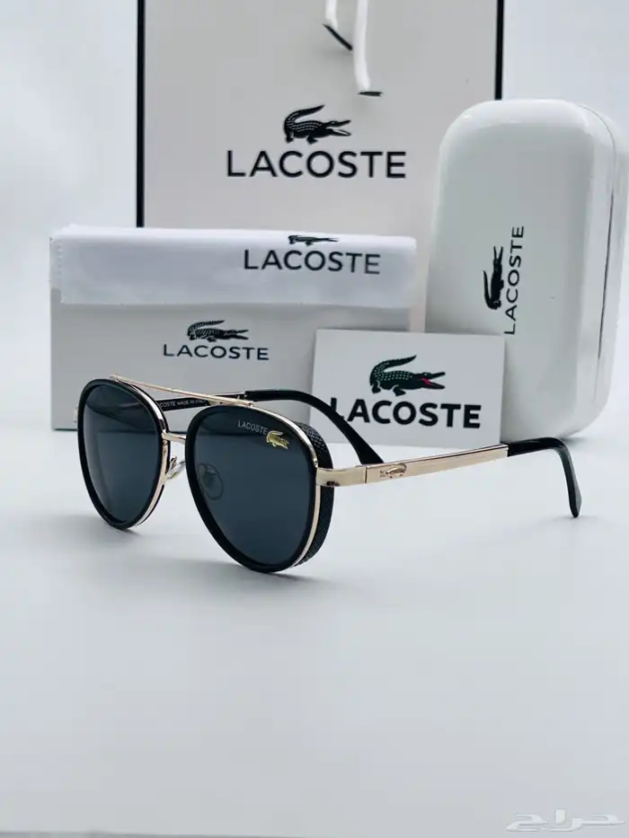 نظارات شمسية لاكوست مع الملحقات 7