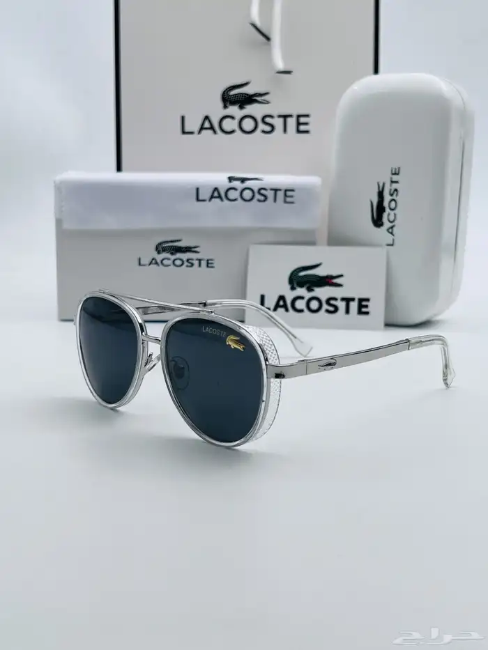 نظارات شمسية لاكوست مع الملحقات 8