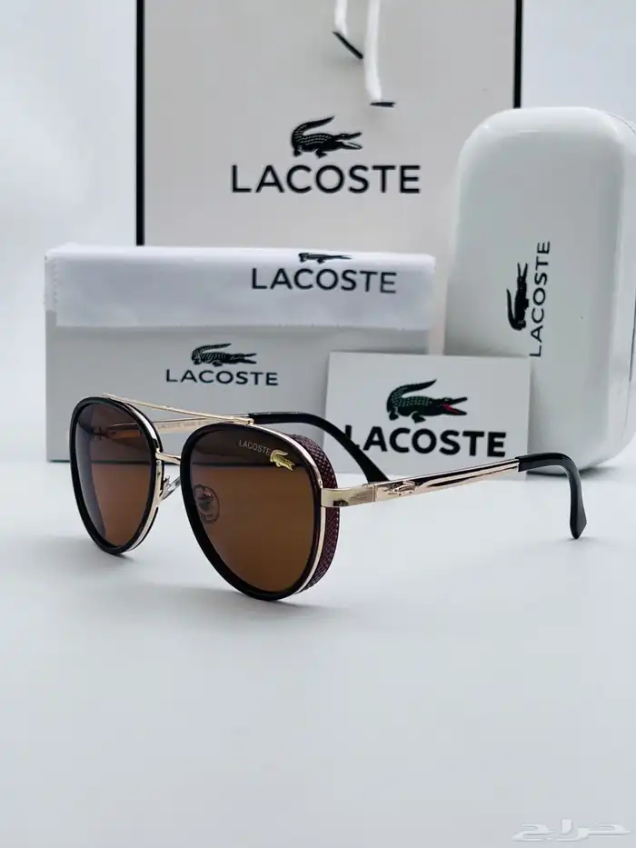 نظارات شمسية لاكوست مع الملحقات 2