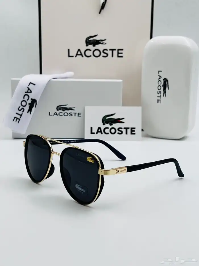 نظارات شمسية لاكوست مع الملحقات 18