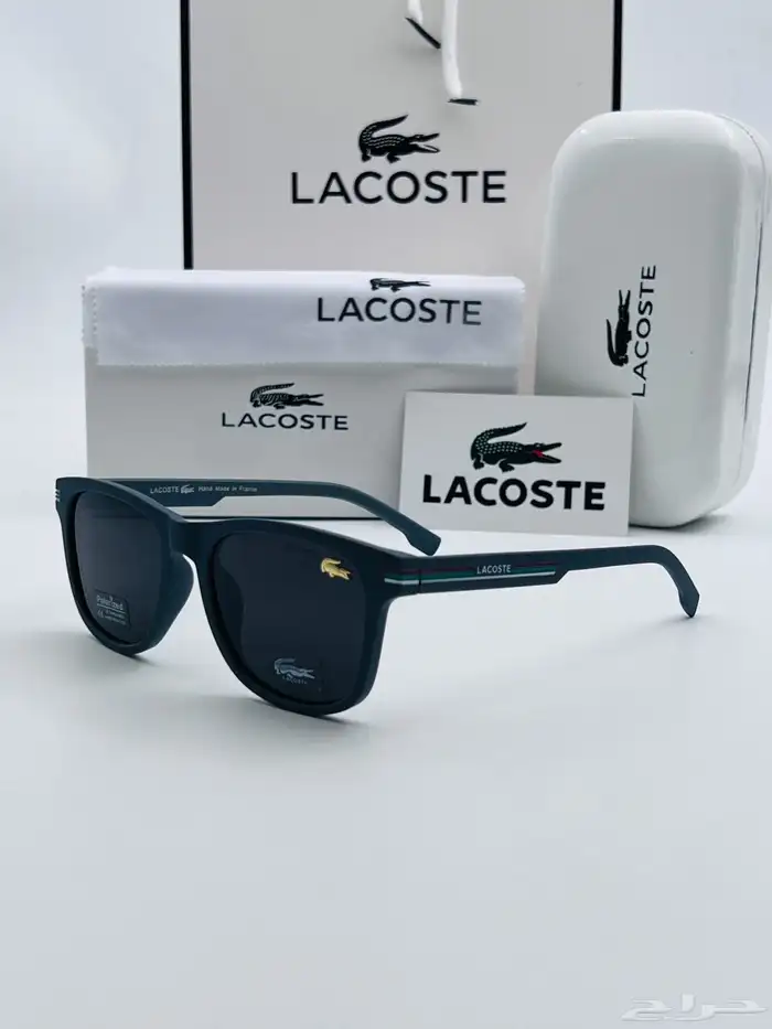 نظارات شمسية لاكوست مع الملحقات 5