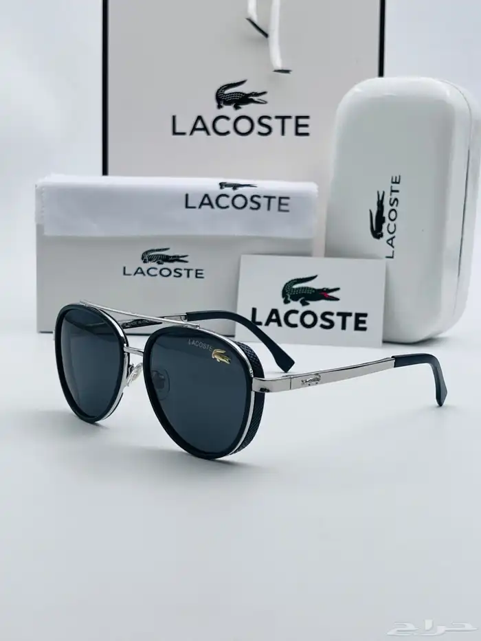 نظارات شمسية لاكوست مع الملحقات 12