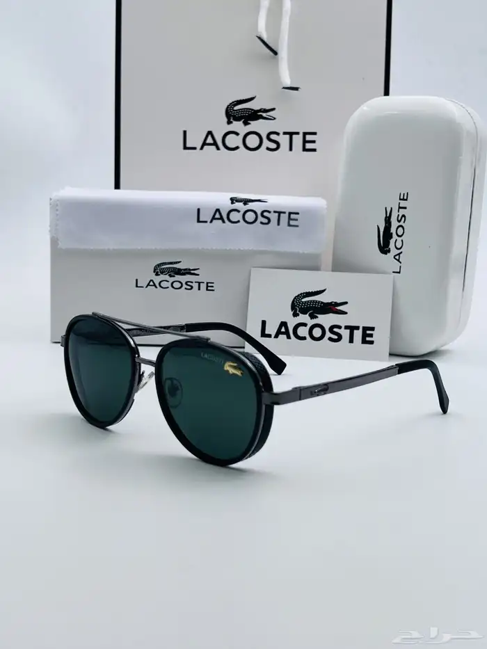 نظارات شمسية لاكوست مع الملحقات 6