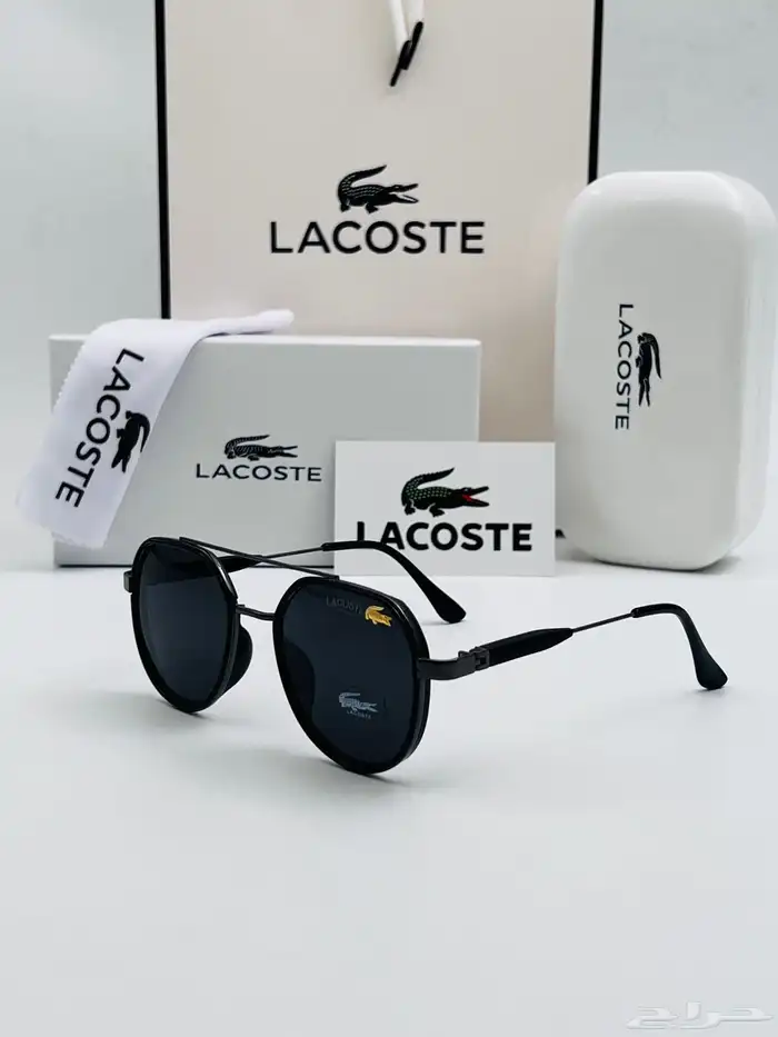 نظارات شمسية لاكوست مع الملحقات 14