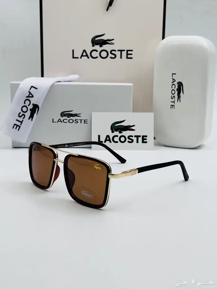 نظارات شمسية لاكوست مع الملحقات 20