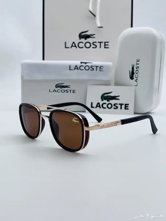نظارات شمسية لاكوست مع الملحقات 13