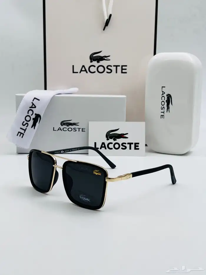 نظارات شمسية لاكوست مع الملحقات 17