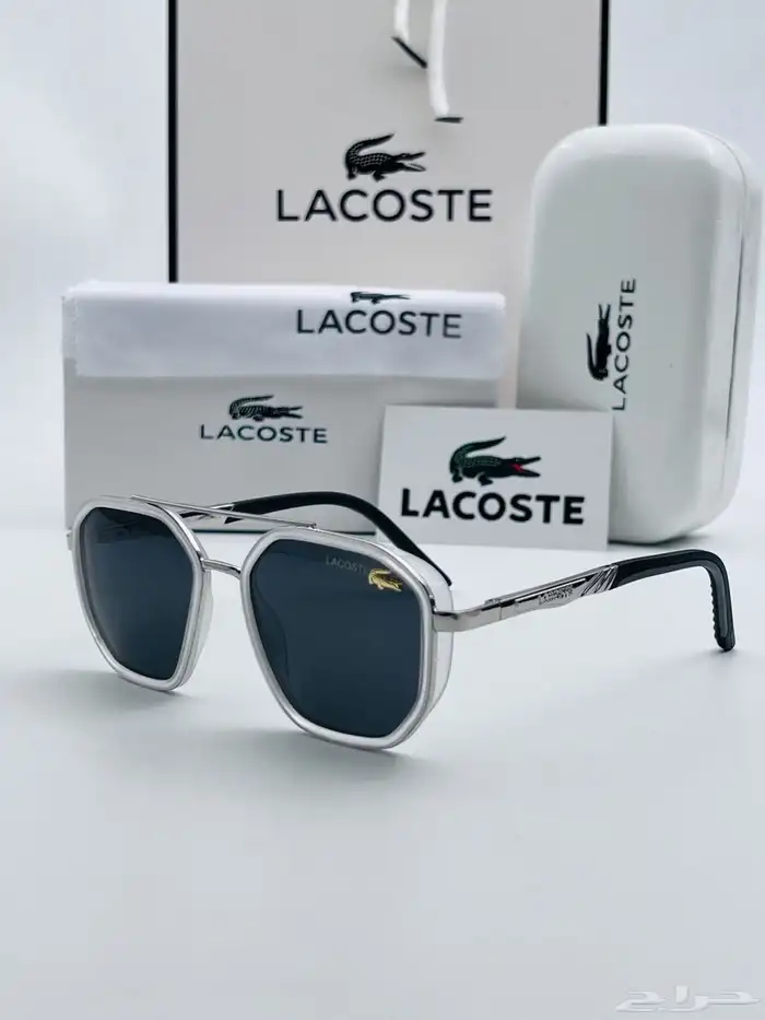 نظارات شمسية لاكوست مع الملحقات 9