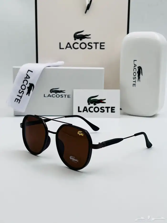 نظارات شمسية لاكوست مع الملحقات 15