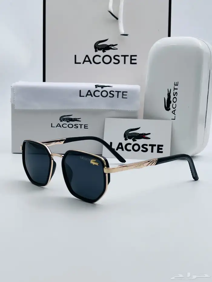 نظارات شمسية لاكوست مع الملحقات 11