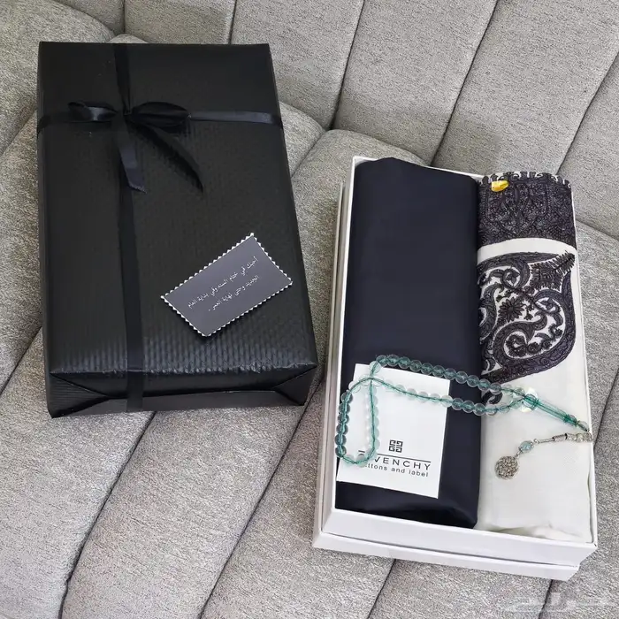 قماش جفنشي مع شال كشميري مع سبحه 1