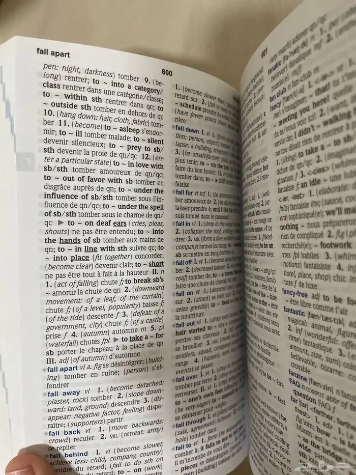 قاموس انجليزي - فرنسي للبيع استخدام شخصي نظيف 2