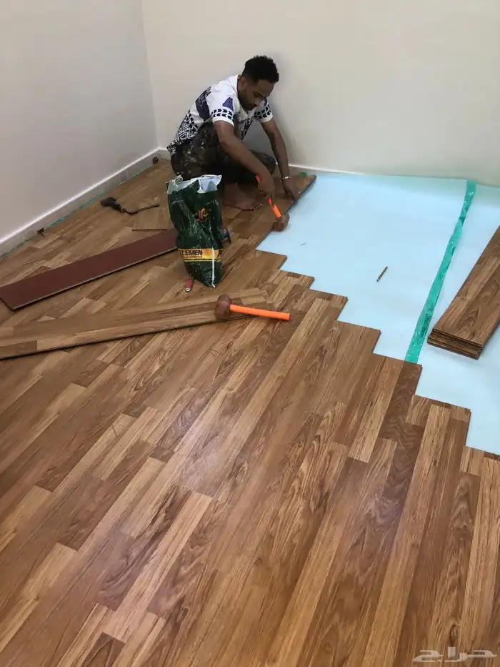 باركيه تركي 65   للمتر مربع شامل التركيب والاكسسورات 73