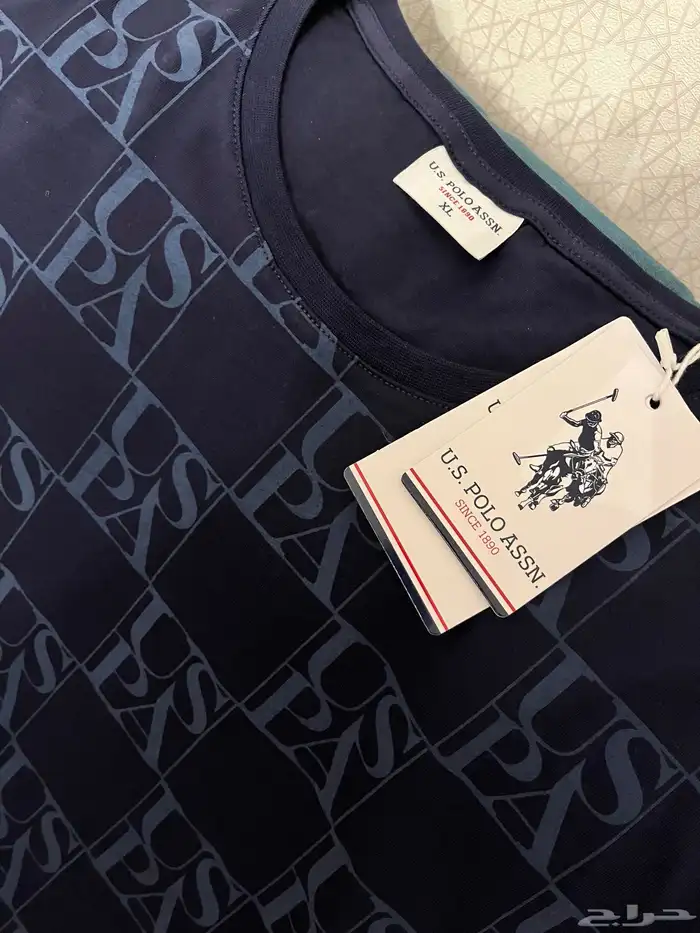 تيشيرت ماركة uspa يو إس بولو مقاس XL جديد رجالي 0