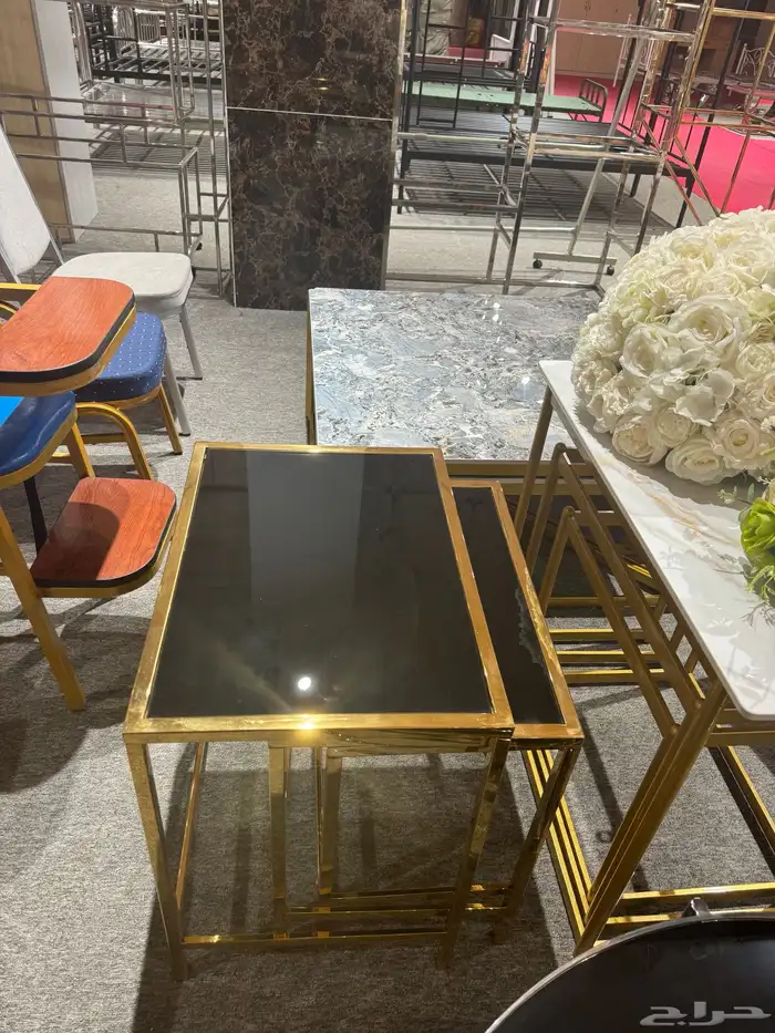 اثاث قاعات   اثاث استراحات  اثاث قصور افراح  ستيل ذهبي وفضي 47