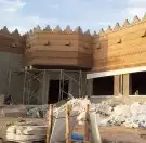 نعمل التراث الطين القديمه بنيان وتليوس واسقف الخشب 3