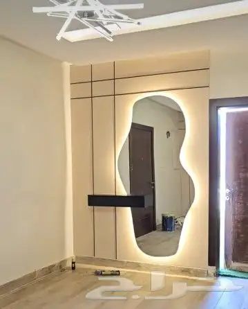 ديكور جدة داخلي شيبورد مرايه 8