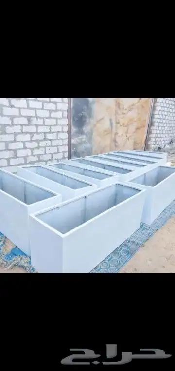 سماد بقري معالج- وبيتموس- أحواض زراعيه فايبر وبلاستيك 11