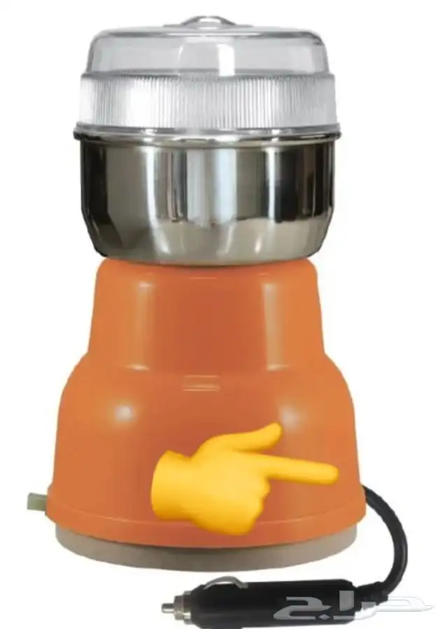 طاحونة للقهوة والبهارات على ولاعة السيارة 1