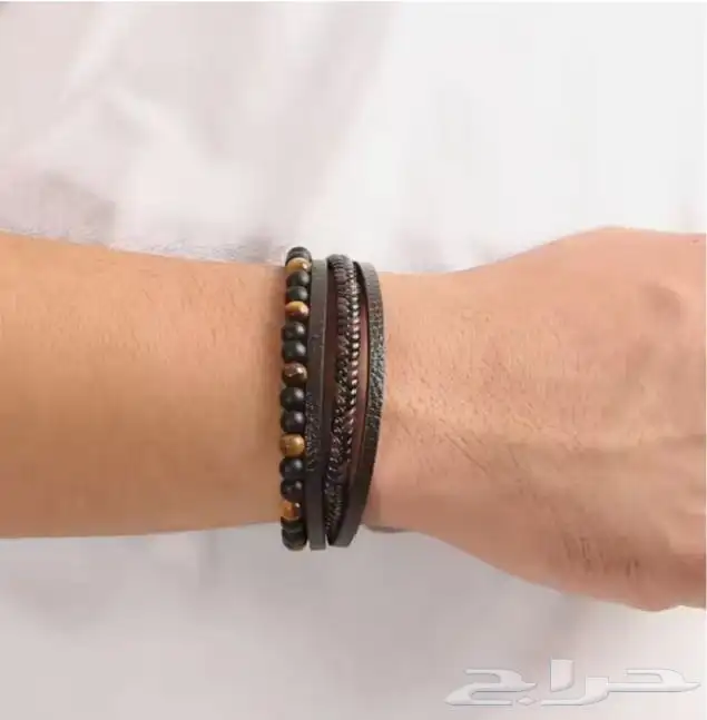 مجموعة اساور رجالية 1