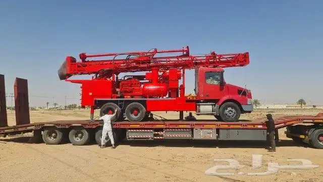 كشف مياه ابار ارتوازي حفارابارتصوير ابار ارتوازي تهامه 1