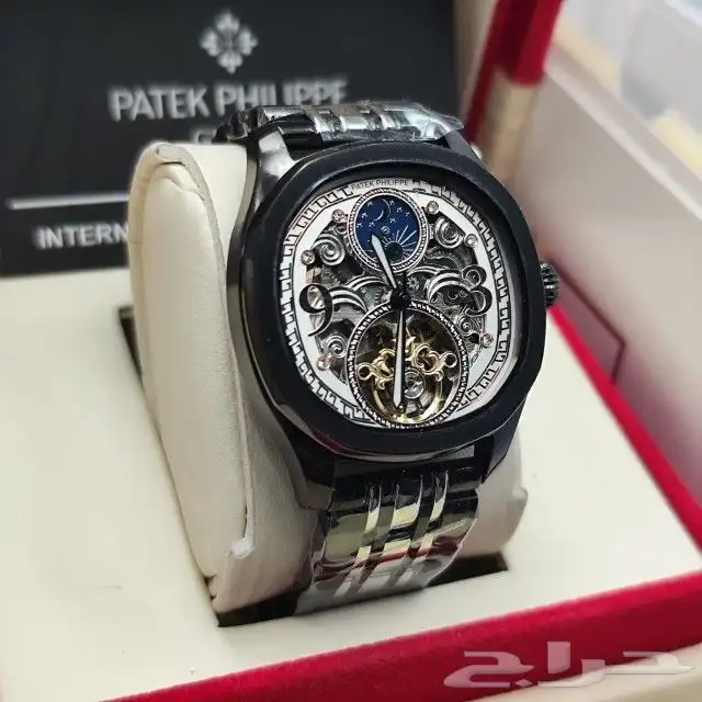 هدايا رجالي ساعات ماركات درجه اولى طبق الأصل ضمان سنه ضد الم 10