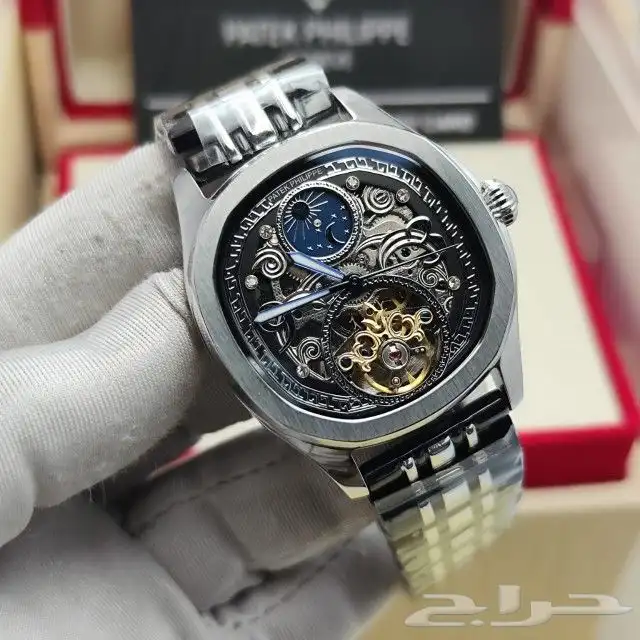 هدايا رجالي ساعات ماركات درجه اولى طبق الأصل ضمان سنه ضد الم 6