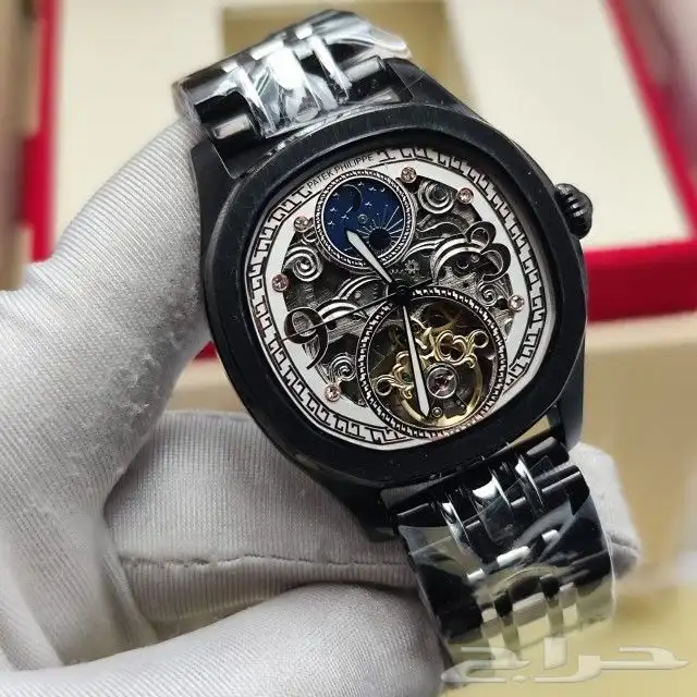 هدايا رجالي ساعات ماركات درجه اولى طبق الأصل ضمان سنه ضد الم 7