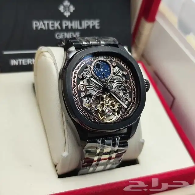 هدايا رجالي ساعات ماركات درجه اولى طبق الأصل ضمان سنه ضد الم 9