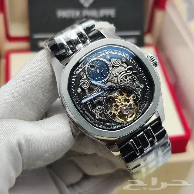 هدايا رجالي ساعات ماركات درجه اولى طبق الأصل ضمان سنه ضد الم 2