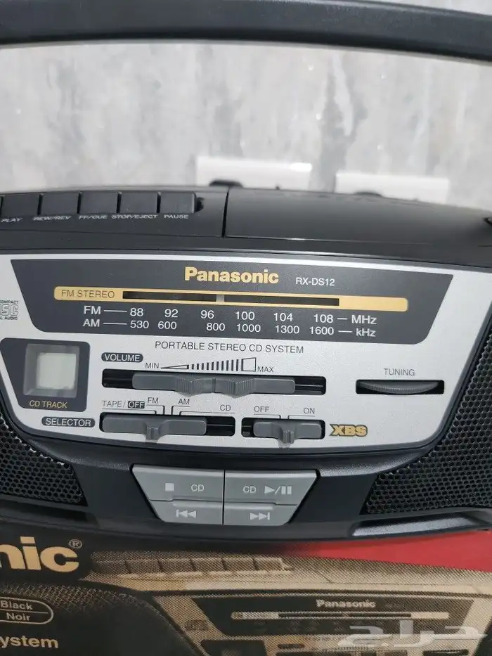 مسجل باناسونيك مع سي دي وراديو 2