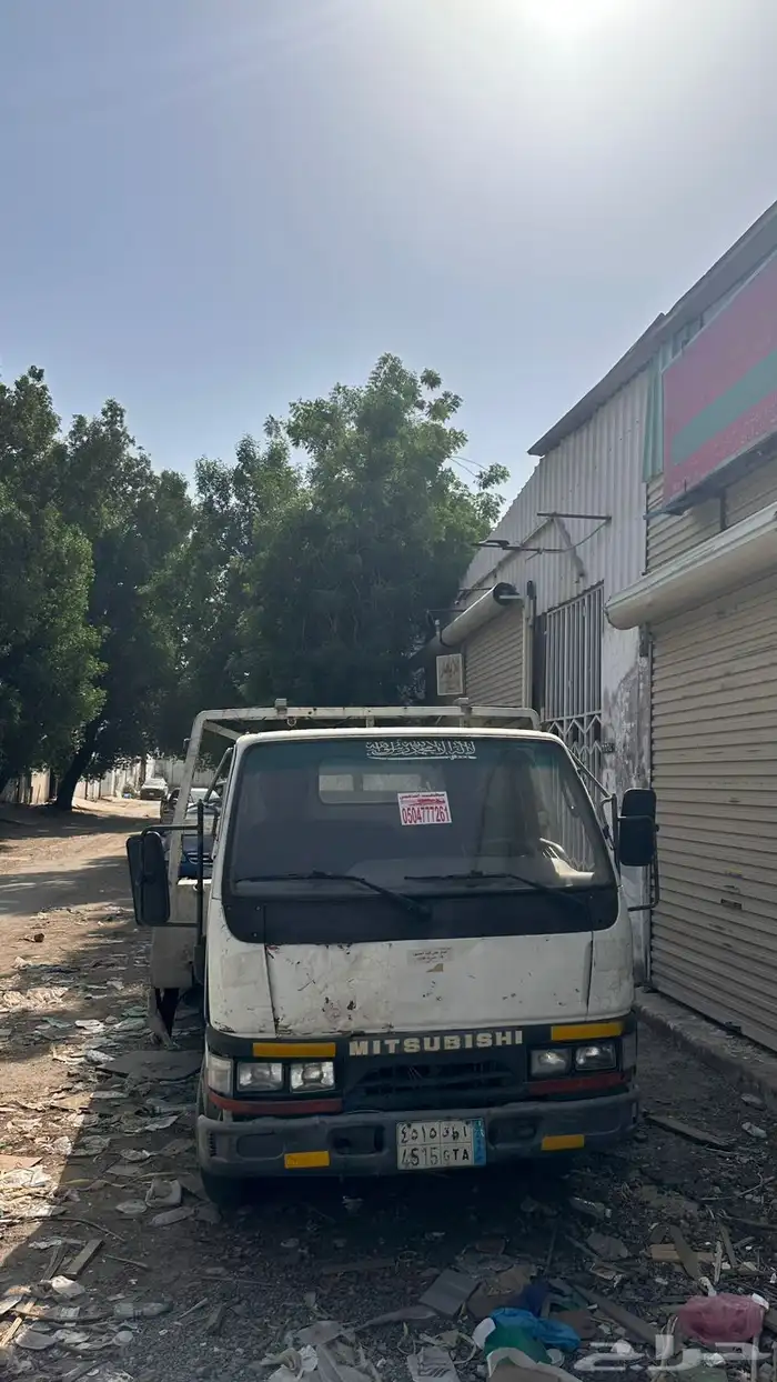 سطحة للبيع متسوبيشي اقبل البدل غنم او سيارة 2