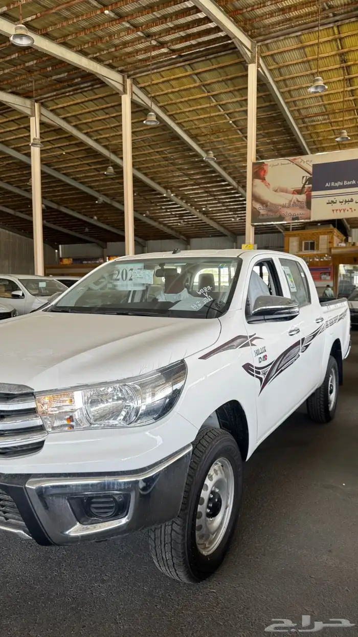 تويوتا هايلوكس غمارتين GL2 2025 دبل ديزل سعودي اصفار 1