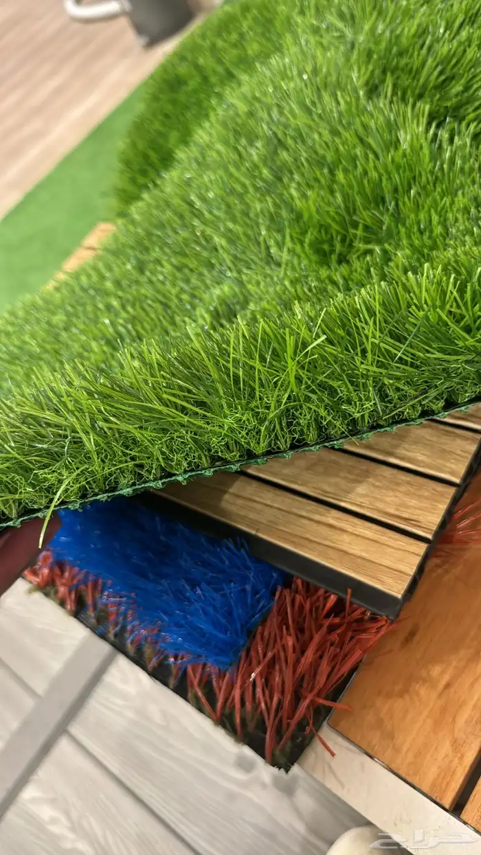 عشب صناعي ارضي وجداري تيل صناعي 3