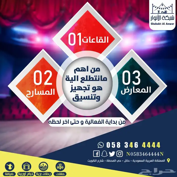 شاشات عرض داخلية و خارجية و صوتيات جميع المقاسات 2