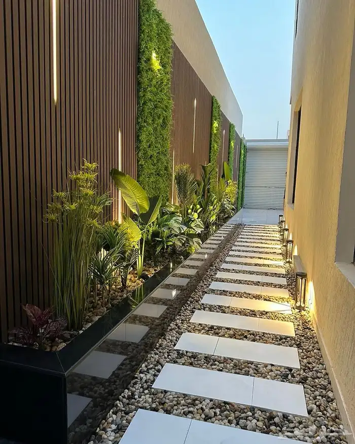 عشب صناعي ارضي وجداري تيل صناعي 4