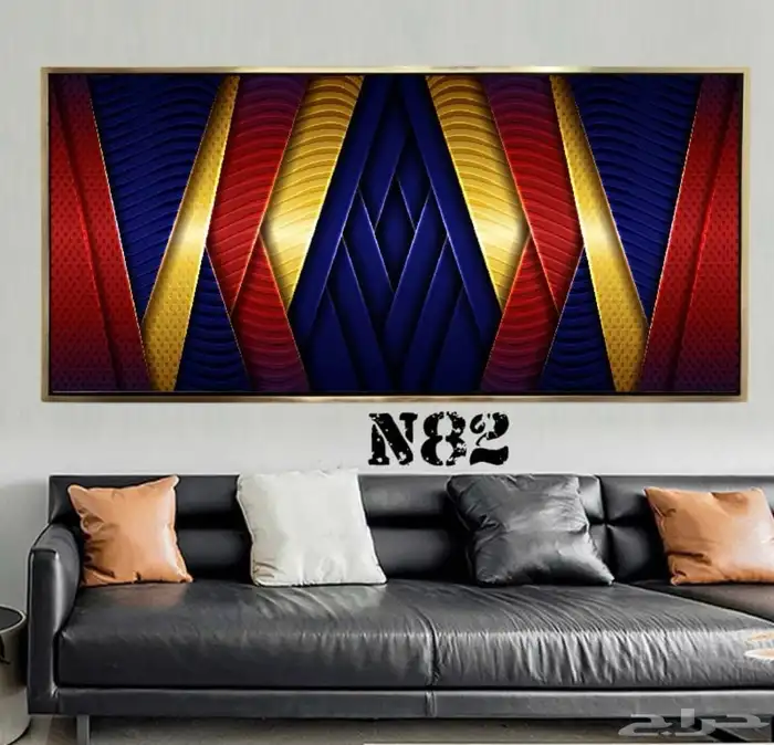 لوحات جدارية كانفس فاخرة 9