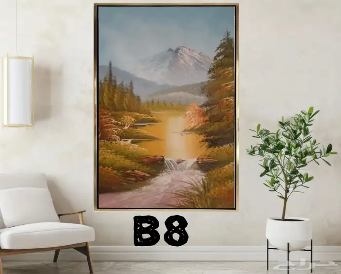 لوحات جدارية كانفس فاخرة 12