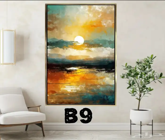 لوحات جدارية كانفس فاخرة 11