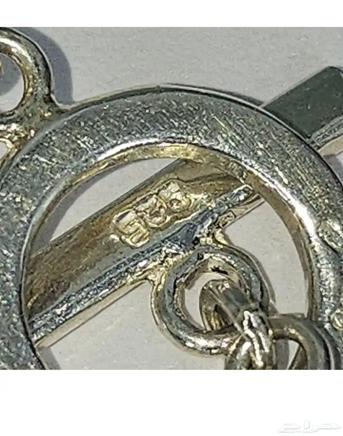 سوار اسوارة من الفضة الاسترليني على شكل دمعات دائرية 9