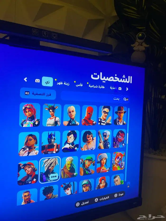 حساب فورت نايت نادرر 5