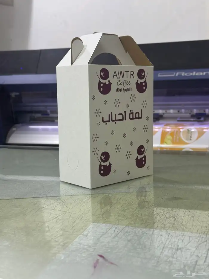 طباعة مطبعة اكواب بوكسات استيكرات اكياس ورقية اكياس جك قهوة 5